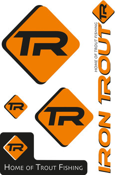Naklejka Iron Trout Stickerbogen Aufkleber