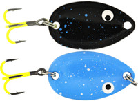 Black Blue Splat