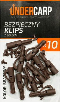 Bezpieczny klips Undercarp Bezpieczny klips z bolcem