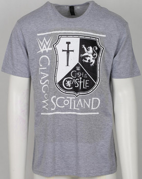 Koszulka T-SHIRT WWE Clash at the Castle Shield Scotland