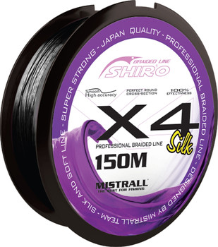 Plecionka Mistrall Shiro Silk 4X Black