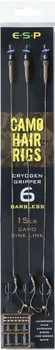Przypon karpiowy ESP Camo Hair Rig Gripper BB