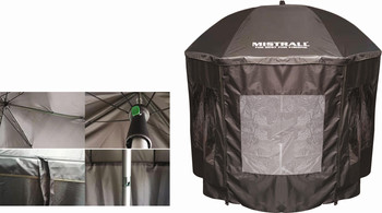 Parasol z osłona i moskitierą Mistrall 250