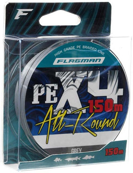 Plecionka Carp Pro Braid All-Round Pe X-4 0.32mm 18.2kg 150m Grey