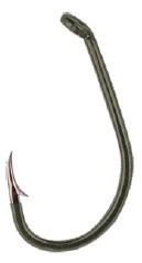 Haczyki Mistrall Shiro Haczyki Carp Olive Ringed