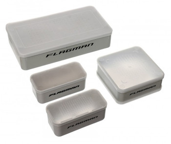 Zestaw 4 pudełek Flagman Bait Box Set