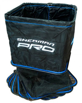 Siatka Flagman Sherman Pro Keepnet Rubber Mesh