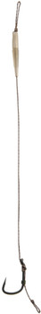 Przypon karpiowy Flagman Wide Gape Ready Rig 8 15cm 30kg Brown