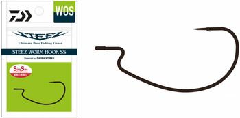 Hak Daiwa Steez Worm Hook