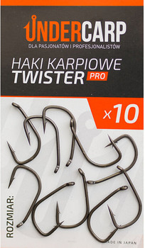 Hak karpiowy Undercarp Twister Pro