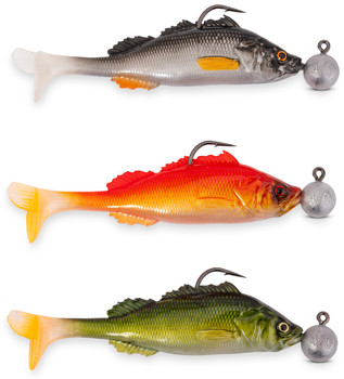 Zestaw gum Iron Claw Real Shad Kit-1