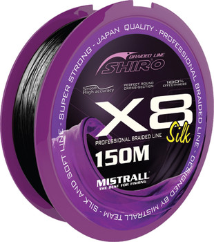 Plecionka Mistrall Shiro Profesional Silk X8