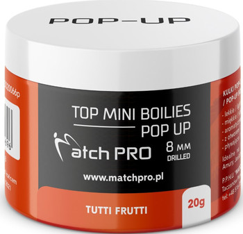 Kulki proteinowe MatchPro Top Mini Boilies Pop Up