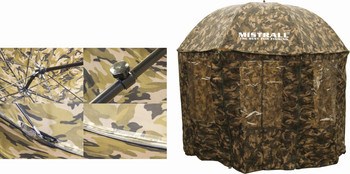 Parasol Mistrall z osłoną i oknem 250