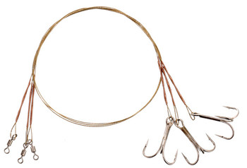 Przypon Flagman Multi Strand Wire Leader Treble Hook