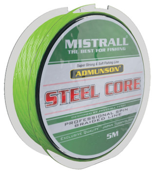Plecionka Mistrall Admunson Steel Core