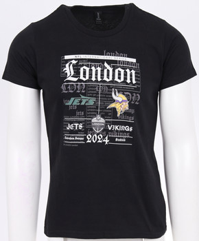 T-Shirt London Tottenham Match Up Jets vs Vikings NFL