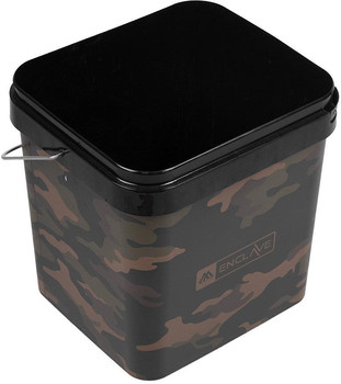 Wiadro wędkarskie Mikado Enclave Camo Bucket