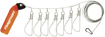 Agrafki morskie Flagman Fish Stringer Set 7