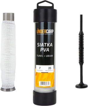 Siatka PVA z tunelem i ubijakiem Undercarp Tunel