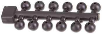 Koraliki stożkowe Anaconda Tapered Bore Beads