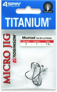 Główka jigowa Robinson Titanium Micro