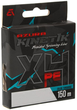 Plecionka Azura Kinetik X4 0.185mm 20kg 150m Turquoise