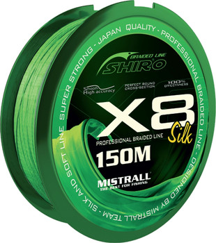 Plecionka Mistrall Shiro Profesional Silk X8