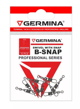 Agrafka z krętlikiem Germina B-Snap