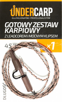 Leadcore z mocnym klipsem Undercarp