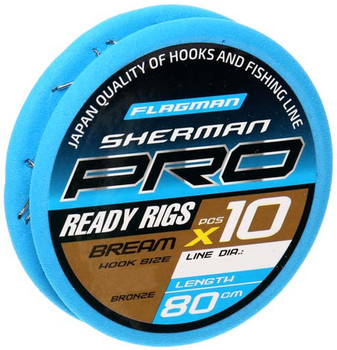 Przypon gotowy Flagman Sherman Pro Bream Ready Rigs