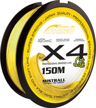 Plecionka Mistrall Shiro Silk X4 Fluo