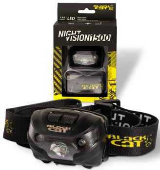 Latarka czołowa Night Vision Black Cat