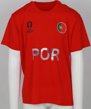 T-shirt UEFA Euro 2024 Portugalia