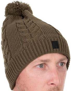 Czapka zimowa Fox Knitted Bobble