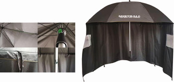 Parasol z osłoną i oknem Mistrall 250