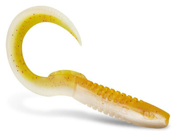 Sztuczna przynęta Delphin Twistax Eeltail Uvs