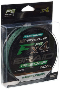 Plecionka Flagman S-River Pe Braid Hybrid F4 Feeder  0.18mm 23kg 150