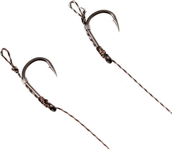 Przypon karpiowy Flagman Wide Gape In-Turned Ready Rig 8 15cm 25kg