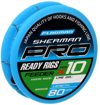 Przypon gotowy Flagman Sherman Pro Feeder Ready Rigs