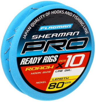 Przypon gotowy Flagman Sherman Pro Roach Ready Rigs