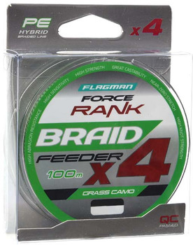 Plecionka Flagman Force Rank Feeder Braid ?4 0.18mm 24kg 100m