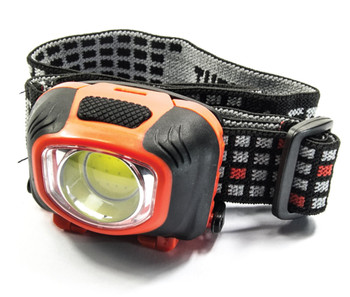 Latarka czołowa Mistrall 3W COB LED