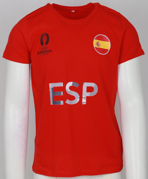 T-shirt UEFA Euro 2024 Hiszpania