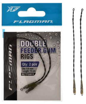 Zestaw końcowy Flagman Twisting Feeder Gum Rig