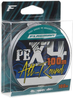 Plecionka Flagman Braid All-Round Pe X-4 0.08mm 3.6kg 100m Grey