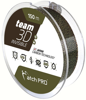 Żyłka MatchPro Team 3D Invisible