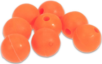 Koraliki Aquantic Red Rubber Beads