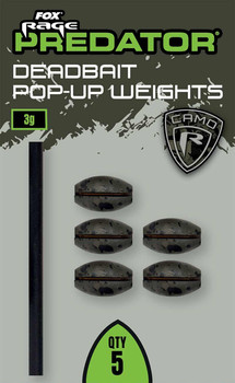Zestaw FOX Rage Camo Deadbait Pop-Up Weights