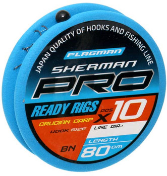Przypon gotowy Flagman Sherman Pro Crucian Carp Ready Rigs